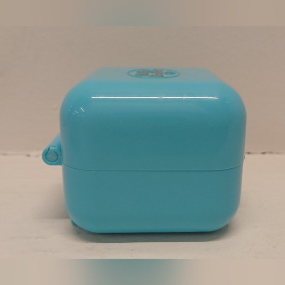 Polly Pocket 1991 Bluebird Dinnertime Ring and Ring Case *Incomplete Turquoise - Picture 15 of 15